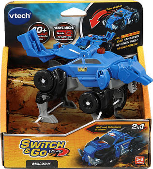 Vtech Switch & Go - OneClick-Mini-Wolf Blau