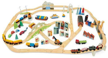 Tender Leaf Toys Eisenbahnset: 3 Landschaften