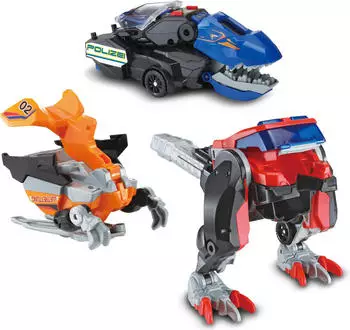 Vtech Switch & Go Dinos - 3-in-1 Super-T-Rex (549504) – Vtech Switch & Go Dinos - 3-in-1 Super-T-Rex (549504): Ein vielseitiger Spielzeugroboter