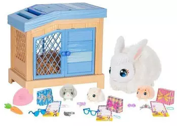 Little Live Pets Mama Surprise Häschen zum Füttern und Pflegen