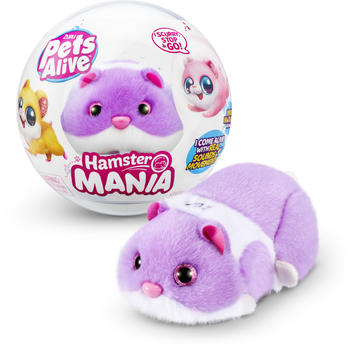 ZURU Pets Alive - Hamster Mania 1 Stück sortiert – ZURU Pets Alive - Hamster Mania 1 Stück sortiert bringt interaktiven Spielspaß ins Kinderzimmer