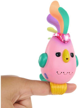 WowWee Fingerlings - Sweet Tweets Interaktiver Vogel rosa