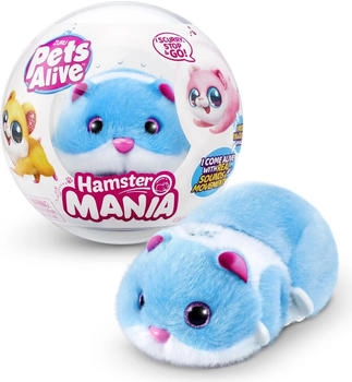 ZURU Pets Alive - Hamster Mania Blau
