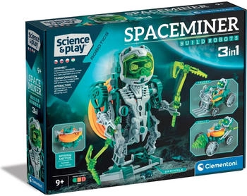 Clementoni Science & Play Robotics: Weltraum-Bergarbeiter 3-in-1