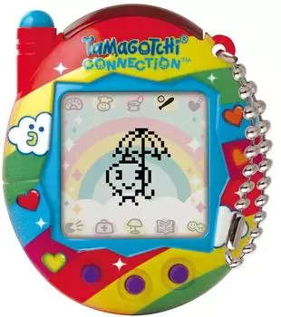 Tamagotchi Tamagotchi Connection Digitales Haustier, Rainbow Sky (43403)