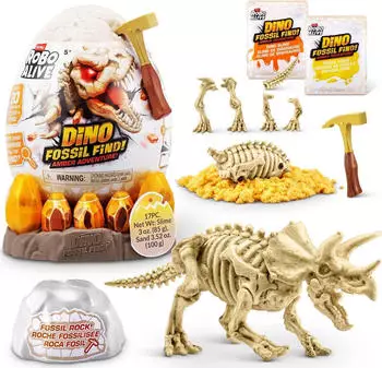ZURU Robo Alive Dino Fossil Find Amber Adventure (71153)