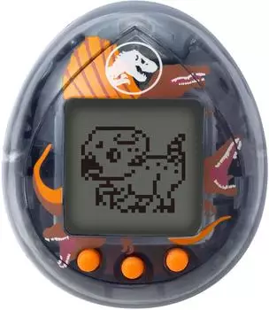 Tamagotchi Tamagotchi nano Jurassic Brown, virtuelles Dinosaurier-Haustier (90997)