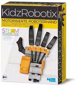 4M KidzRobotix Motorisierte Roboter Hand Bausatz (4M-03407)