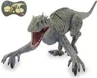 Jamara RC-Tier "Dinosaurier Exoraptor, Li-Ion 3,7V, 2,4GHz, grau" mit Licht und...
