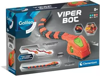 Clementoni Galileo Robotics Viper Bot Robotertier mit Licht (59475)