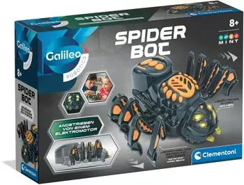 Clementoni Galileo Robotics Spider Bot mit Licht, ab 8 Jahren (59478)