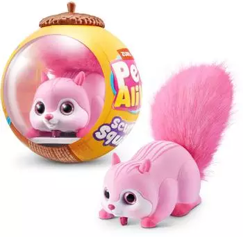 ZURU Scurry'n Squirrel interaktives Roboter-Spielzeug, pink (9565B)
