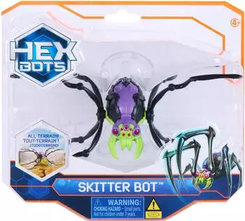 Spin Master Skitter Bot Spinnenroboter, 6 Beine, LED-Augen (6072914)