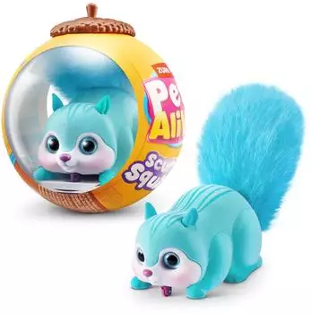 ZURU Scurry'n Squirrel interaktives Roboter-Spielzeug, blau (9565D)