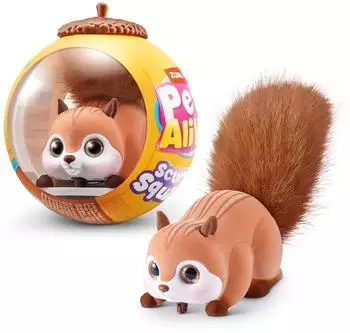 ZURU Scurry'n Squirrel interaktives Roboter-Spielzeug, braun (9565E)