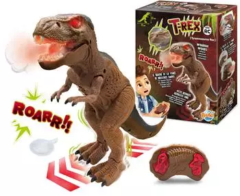 Buki Ferngesteuerter T-Rex, 31cm, Rauch (37293)