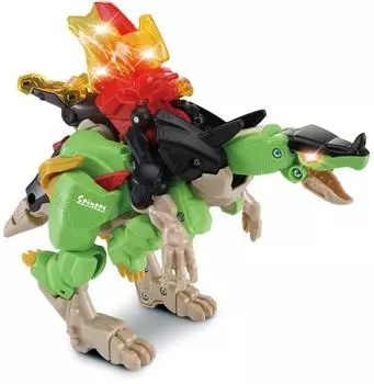 VTech Switch & Go Dinos Combo Spinops, Super Spinosaurus 2-in-1
