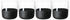 Villeroy & Boch Rock Shot Glas / Schnapsglas Set 4-tlg. 40 ml