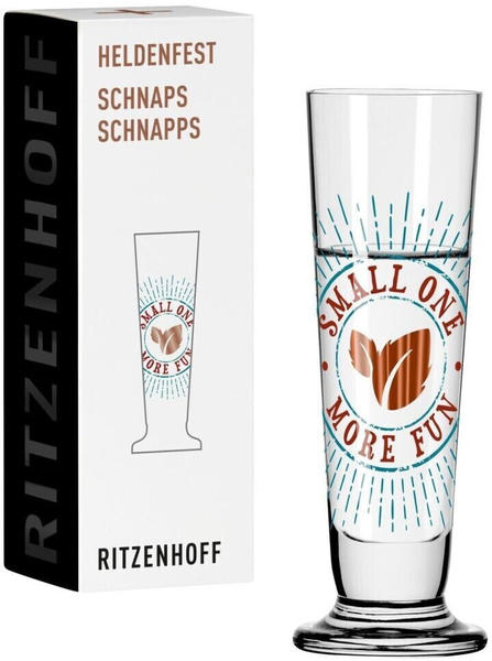 Ritzenhoff Schnapsglas Heldenfest 12 Beer Hoppy by Rebecca Buss Herbst 2022