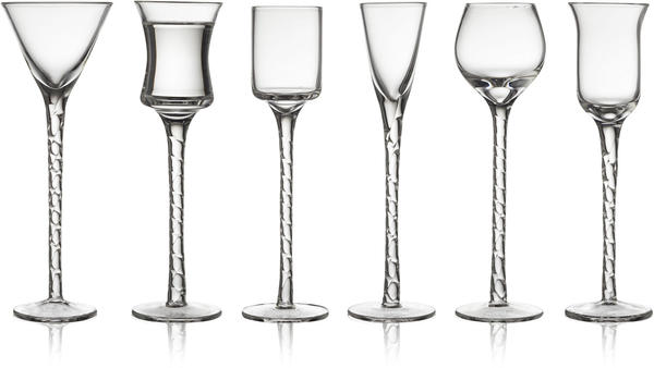 Lyngby Glas Rom Schnapsglas 2,5-5 cl 6er Set