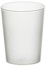 Starpak 960 Gläser für Schnaps, PP 4 cl Ø 4,2 cm · 5,2 cm satiniert, unzerbrechlich - 85805