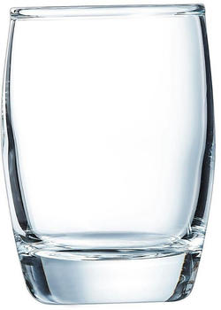Arcoroc ARC C2118 Cabernet Salto Schnapsglas, Shotglas, Stamper, 60ml, Glas, transparent, 12 Stück - transparent Glas ARC C2118