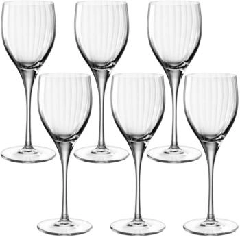 Leonardo Poesia Likörglas 6er Set, spülmaschinengeeignete Spirituosengläser, Schnapsgläser aus Glas, 190 ml, 069162