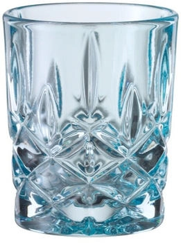 Nachtmann Stamper Fresh Colors 3er Set, Farbige Schnapsgläser, Kristallglas, 55 ml, Mint - Peach - Aqua, Noblesse, 105792