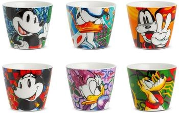 Egan Mickey and Friends 6er Set Espresso Tassen multicolor (103007)