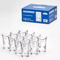 van Well Schnapsglas "Stamper Dublino 2cl Rotring geeicht, 12 St&uuml;ck" geeicht,