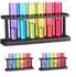 Relaxdays Reagenzglas-Shotgläser 18er-Set, 40ml, Kunststoff, bunt (10048274)