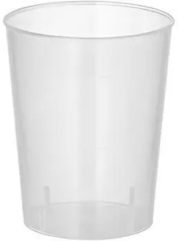 Starpak Mehrweg-Schnapsgläser PP 4cl transparent, 500 Stück (4002911681275)
