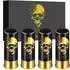 LuxusKollektion Totenkopf-Schnapsgläser Kunststoff, 12er-Set (12 GA)