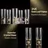 LuxusKollektion Kristall-Schnapsgläser 2er Set 6cl mit 24K Blattgoldflocken