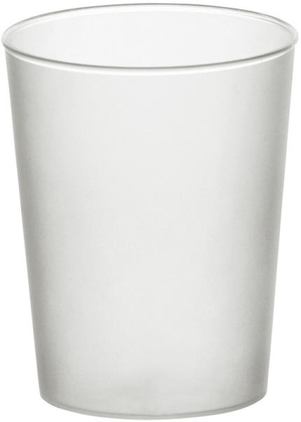 Papstar Kunststoff-Schnapsglas, 4 cl, satiniert