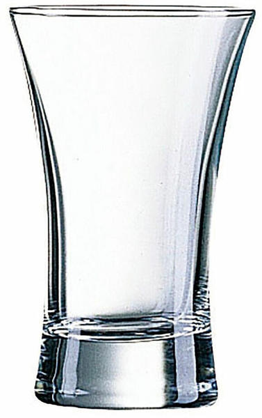 Arcoroc ARC 21523 Hot Shot Schnapsglas, Shotglas, Stamper, 70ml, Glas, transparent, 12 Stück