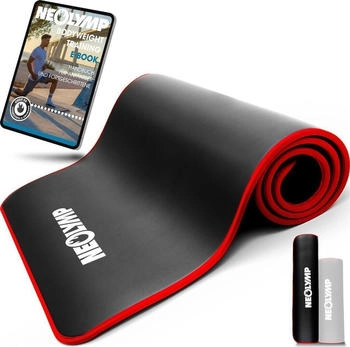 Neolymp Fitness mat 80cm black/light red
