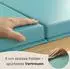 Eyepower Klappbare Gymnastikmatte 180x60x5cm, mint (16483)