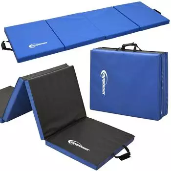 Eyepower Gymnastikmatte faltbar 200x60x5cm blau (16486)
