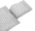 bodhi VITAL Akupressurmatte & Kissen Set XL, steingrau