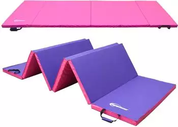 Eyepower Klappbare Gymnastikmatte 300x100x5cm pink (16491)