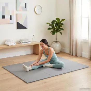 vidaXL Fu&szlig;matten 24 Stk. grau 8,64m&sup2; EVA-Schaum (42040721)