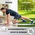 DoYourFitness Ashanti Fitnessmatte grau, 190x100x1cm (Ashanti)