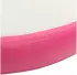 vidaXL Aufblasbare Gymnastikmatte mit Pumpe, PVC, rosa, 100x100x10cm (92703)