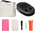 vidaXL Aufblasbare Gymnastikmatte mit Pumpe, PVC, rosa, 100x100x10cm (92703)