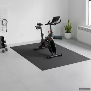vidaXL Sport Schutzmatte schwarz 213x152x0,6cm PVC (42029497)