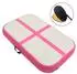 vidaXL Aufblasbare Gymnastikmatte mit Pumpe, 60x100x10cm, PVC, rosa (92649)