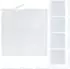 Relaxdays Puzzlematte 12m² BPA-frei, weiß, 32-teilig