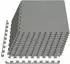 vidaXL Bodenmatte 12 Stk. grau 4,32m² EVA-Schaum (42040717)