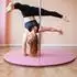 HomCom Pole Dance Schutzmatte, rund Ø 150cm, 5cm dick, rosa (A93-034PK)